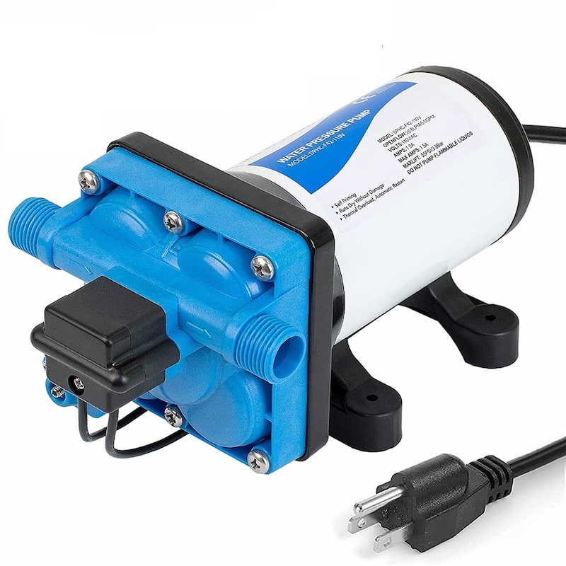 AC 115V 230V 4 Chamber Water System Pressure Diaphragm Pump F42 Series